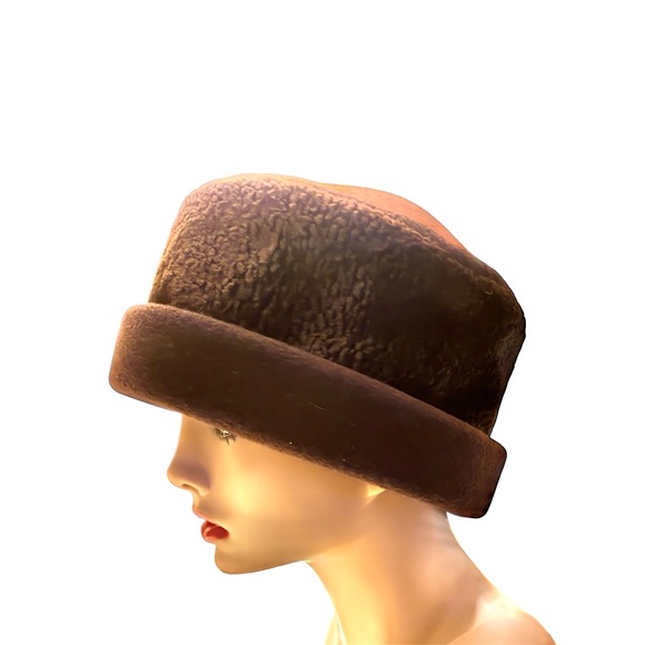 Chocolate Brown 100% Wool PARKHURST Hat main image 5